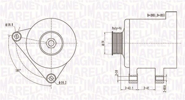 Generator MAGNETI MARELLI 063731509010