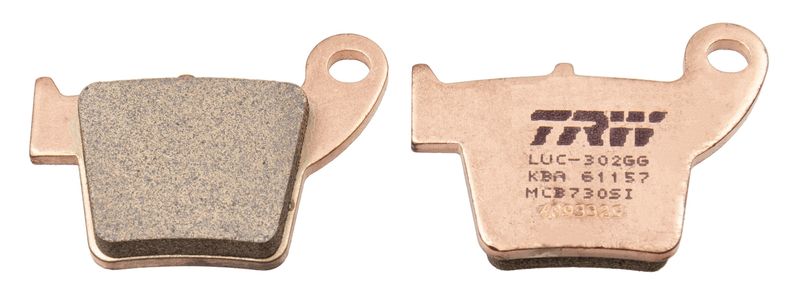 Bremsbelagsatz, Scheibenbremse TRW MCB730SI
