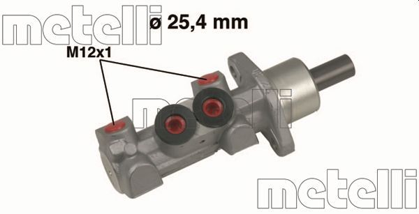 Hauptbremszylinder METELLI 05-0451