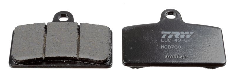 Bremsbelagsatz, Scheibenbremse TRW MCB780