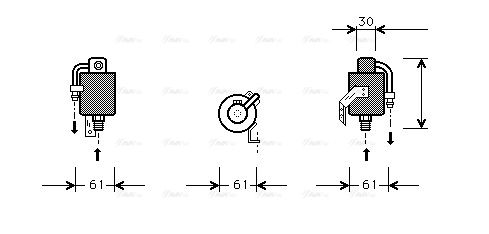 Trockner, Klimaanlage AVA QUALITY COOLING msd073
