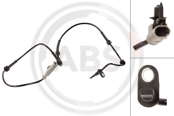 Raddrehzahlsensor ABS-Sensor A.B.S. 33044