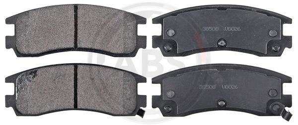 Bremsbelagsatz Bremsbeläge A.B.S. 38508