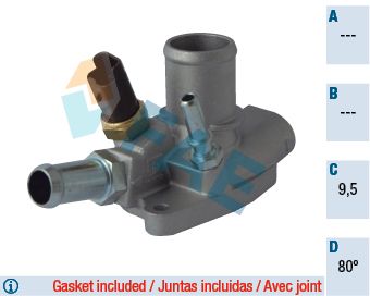 Thermostat, Kühlmittel FAE 5314580