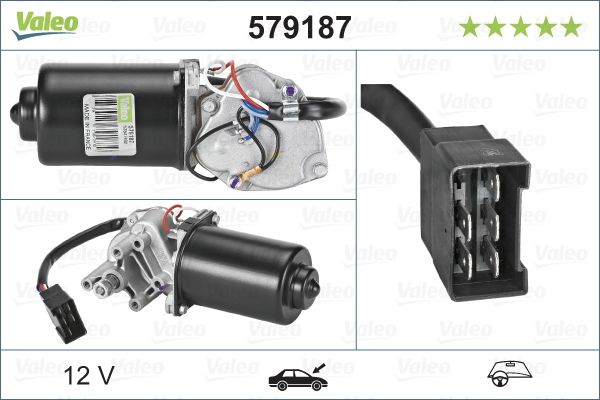 Wischermotor VALEO 579187