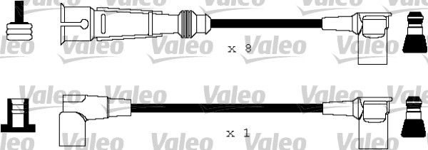 Zündleitungssatz VALEO 346143