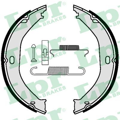 Bremsbackensatz, Feststellbremse LPR 09520k