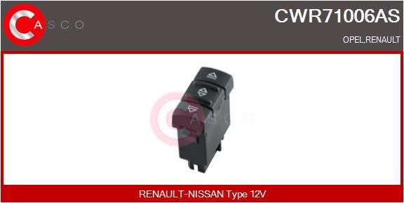 Schalter Fensterheber Casco CWR71006AS