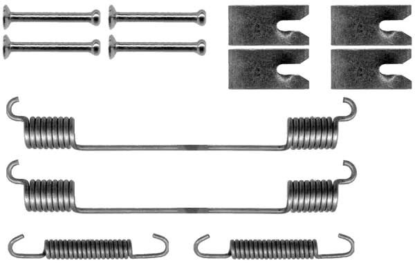 Zubehörsatz, Bremsbacken TRW sfk351