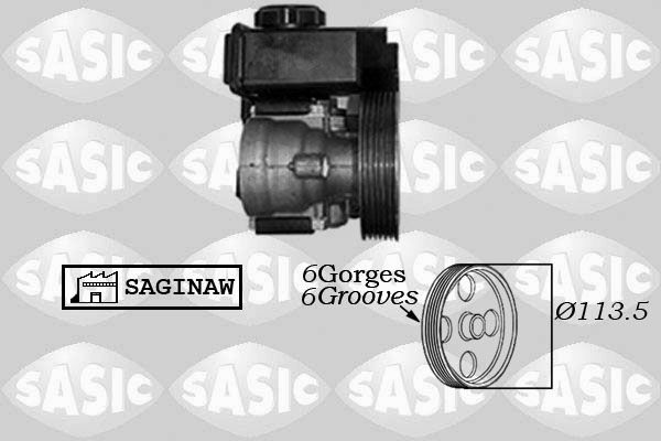 Hydraulikpumpe, Lenkung SASIC 7070008