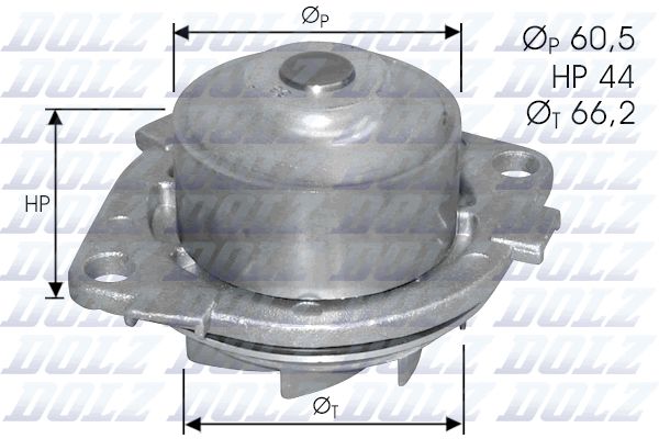 Wasserpumpe, Motorkühlung DOLZ S231