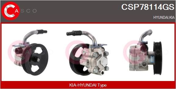 Servopumpe Hydraulikpumpe Casco CSP78114GS