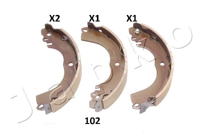 Bremsbackensatz JAPKO 55102