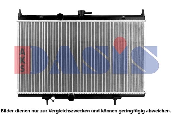 Kühler, Motorkühlung AKS DASIS 070013N
