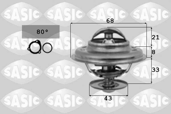 Thermostat, Kühlmittel SASIC 9000036