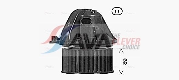 Innenraumgebläse AVA QUALITY COOLING BW8584