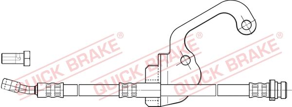 Bremsschlauch QUICK BRAKE 50.838X