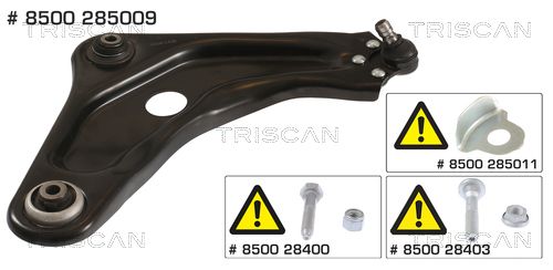 Lenker, Radaufhängung TRISCAN 8500285009