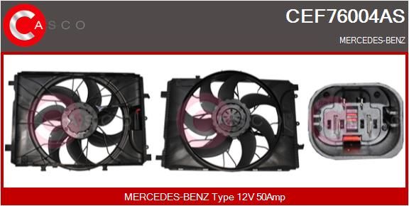 Elektromotor Kühlerlüfter Casco CEF76004AS