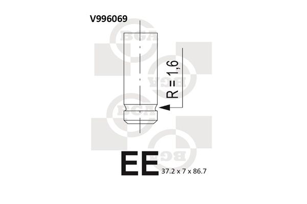 Einlassventil BGA V996069
