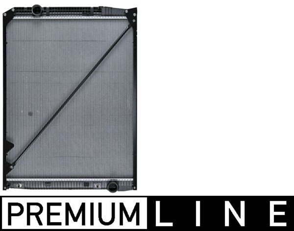 Kühler, Motorkühlung MAHLE CR686000P