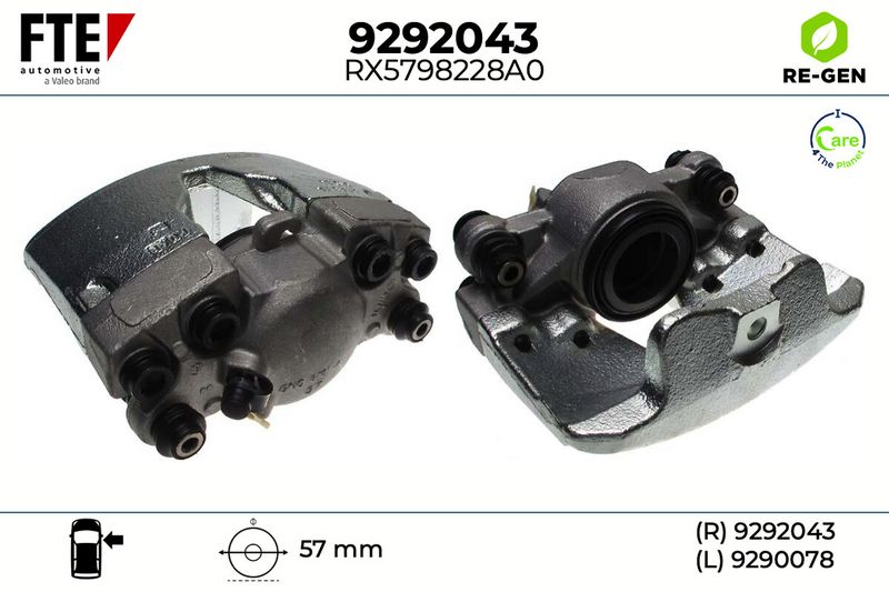 Bremssattel FTE 9292043