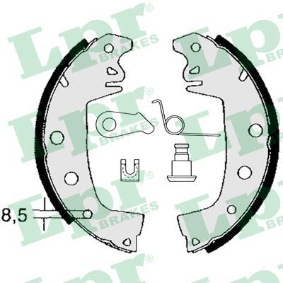 Bremsbackensatz LPR 02971