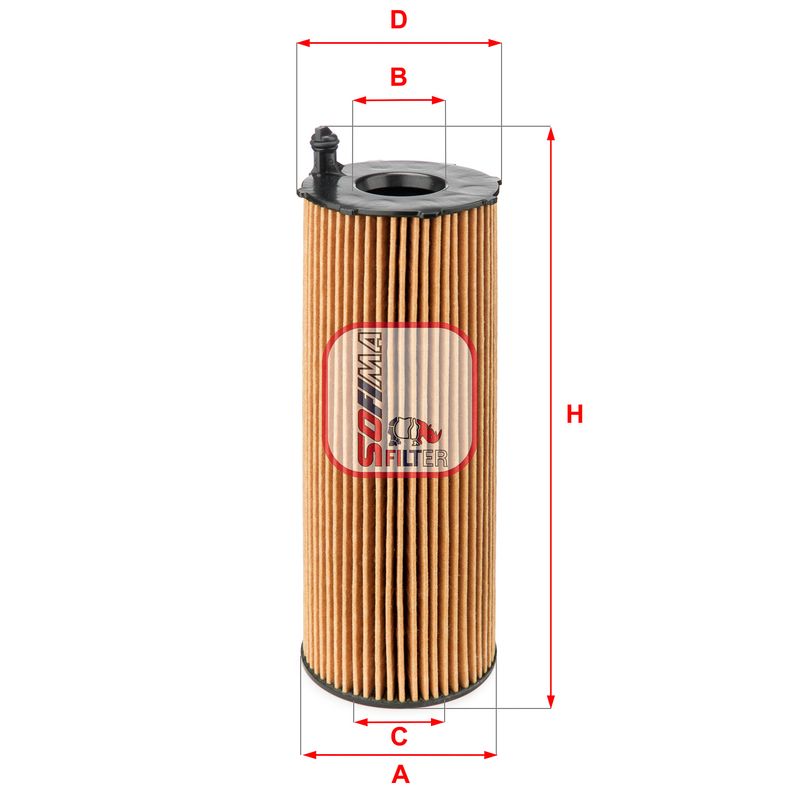 Ölfilter SOFIMA S 5105 PE