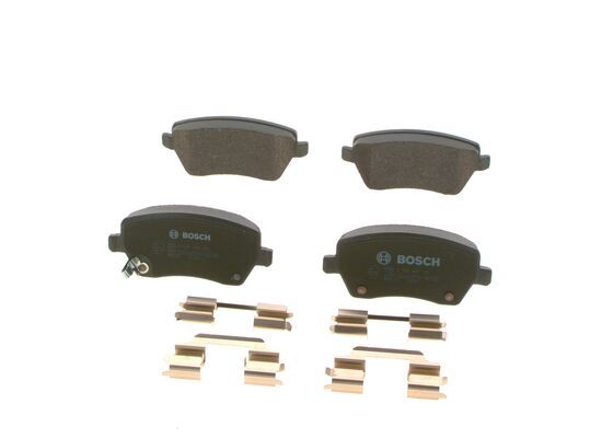 Bremsbelagsatz, Scheibenbremse BOSCH 0986494160