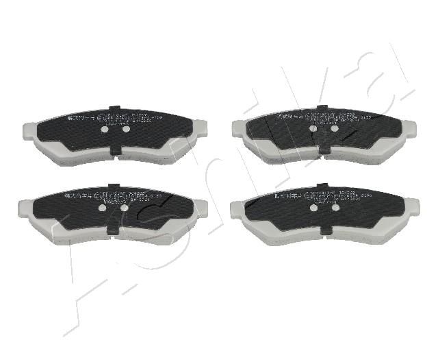 Bremsbelagsatz Bremsbeläge Ashika 51-0W-W01