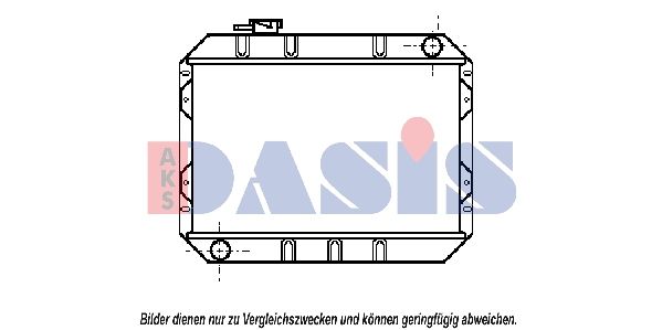 Kühler, Motorkühlung AKS DASIS 090220N