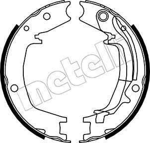 Bremsbackensatz, Feststellbremse METELLI 53-0179Y