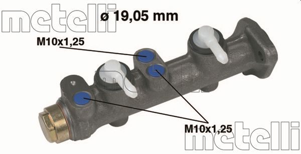 Hauptbremszylinder METELLI 05-0021