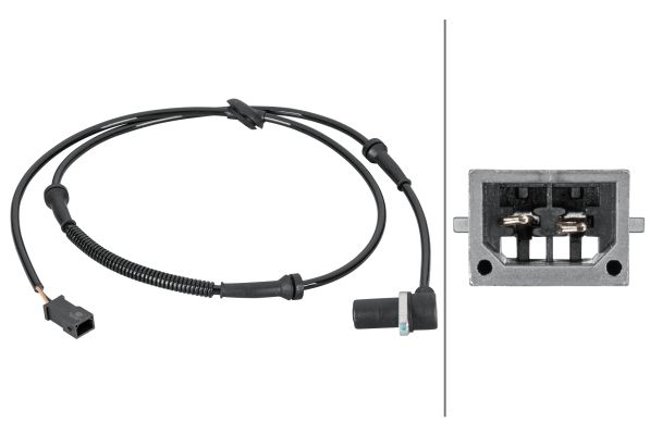Sensor, Raddrehzahl HELLA 6pu 012 806-831