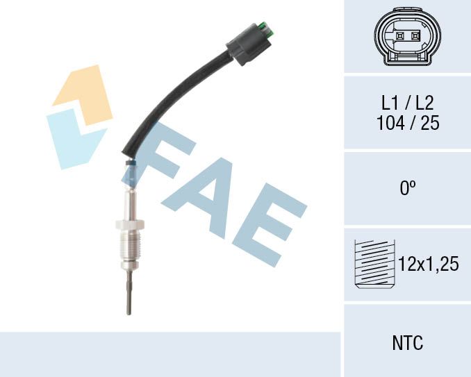 Sensor, Abgastemperatur FAE 68601