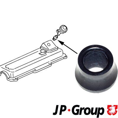Dichtung Kurbelgehäuseentlüftung JP GROUP 1112001300
