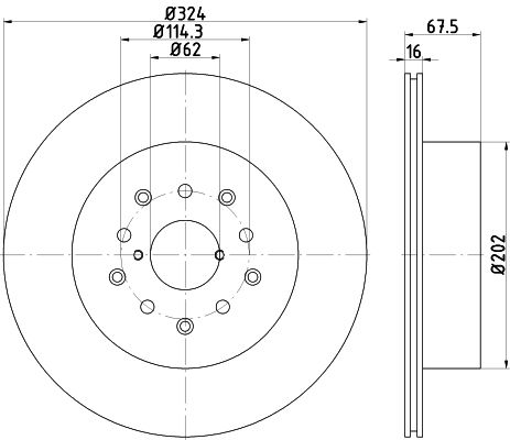 Bremsscheibe TEXTAR 92170903