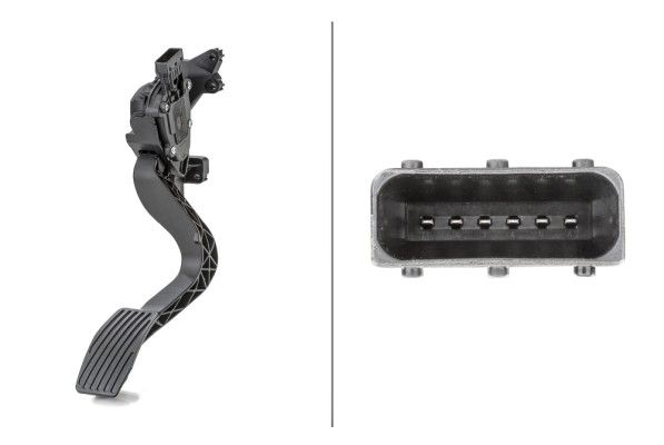 Sensor, Fahrpedalstellung HELLA 6PV010175-751