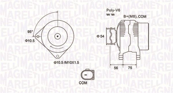 Generator MAGNETI MARELLI 063731904010