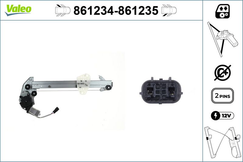 Fensterheber VALEO 861235