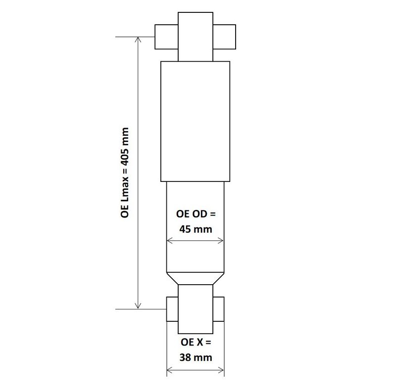 Stoßdämpfer KYB 6447502