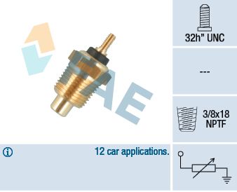 Sensor, Kühlmitteltemperatur FAE 32713