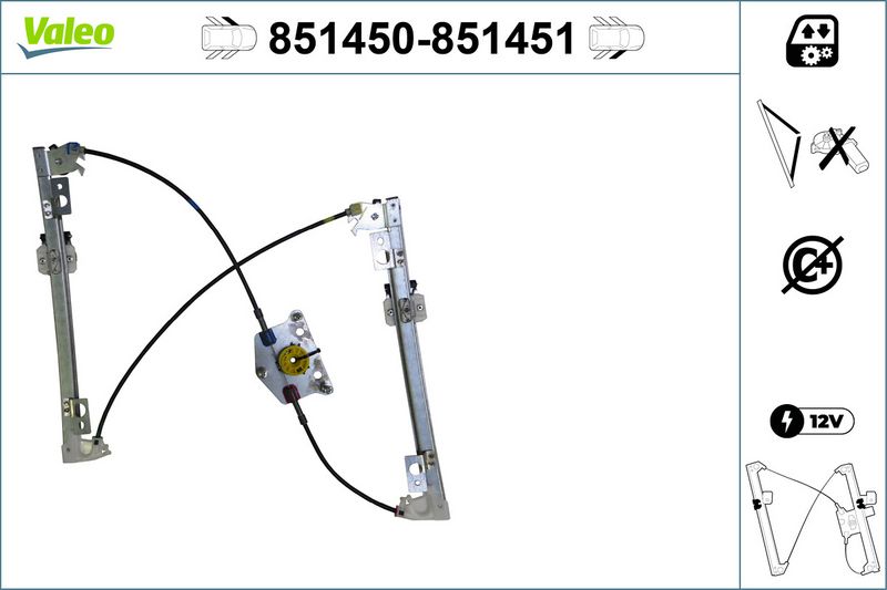 Fensterheber VALEO 851450