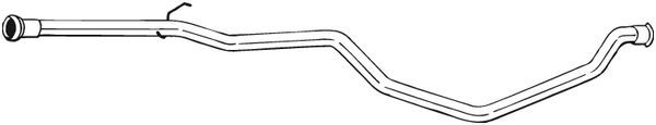 Abgasrohr BOSAL 938-817