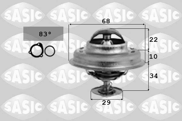 Thermostat, Kühlmittel SASIC 3381251