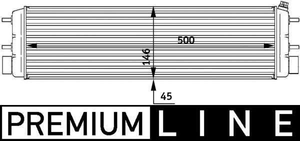 Ölkühler, Motoröl MAHLE clc 59 000p
