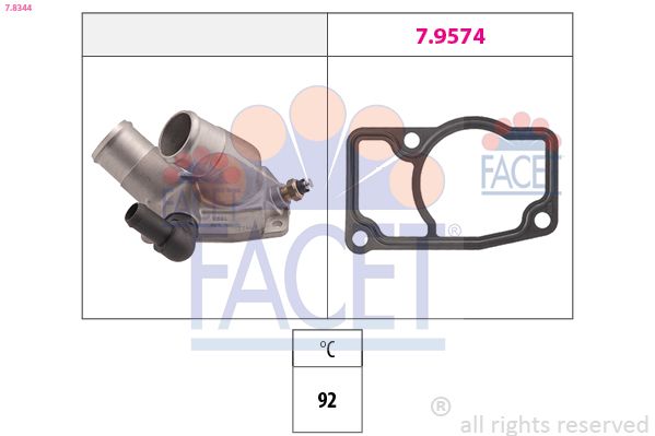 Kühlwasserthermostat FACET 7.8344