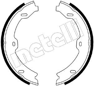 Bremsbackensatz, Feststellbremse METELLI 53-0247