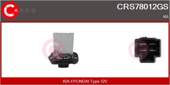 Widerstand Innenraumgebläse Casco CRS78012GS