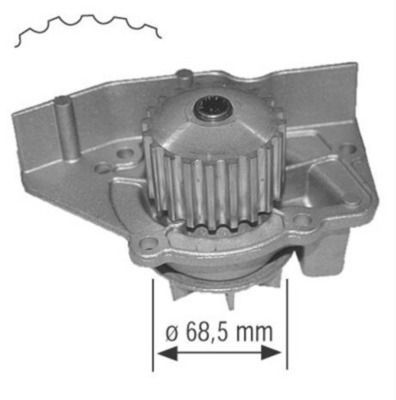 Wasserpumpe, Motorkühlung MAHLE CP68000S